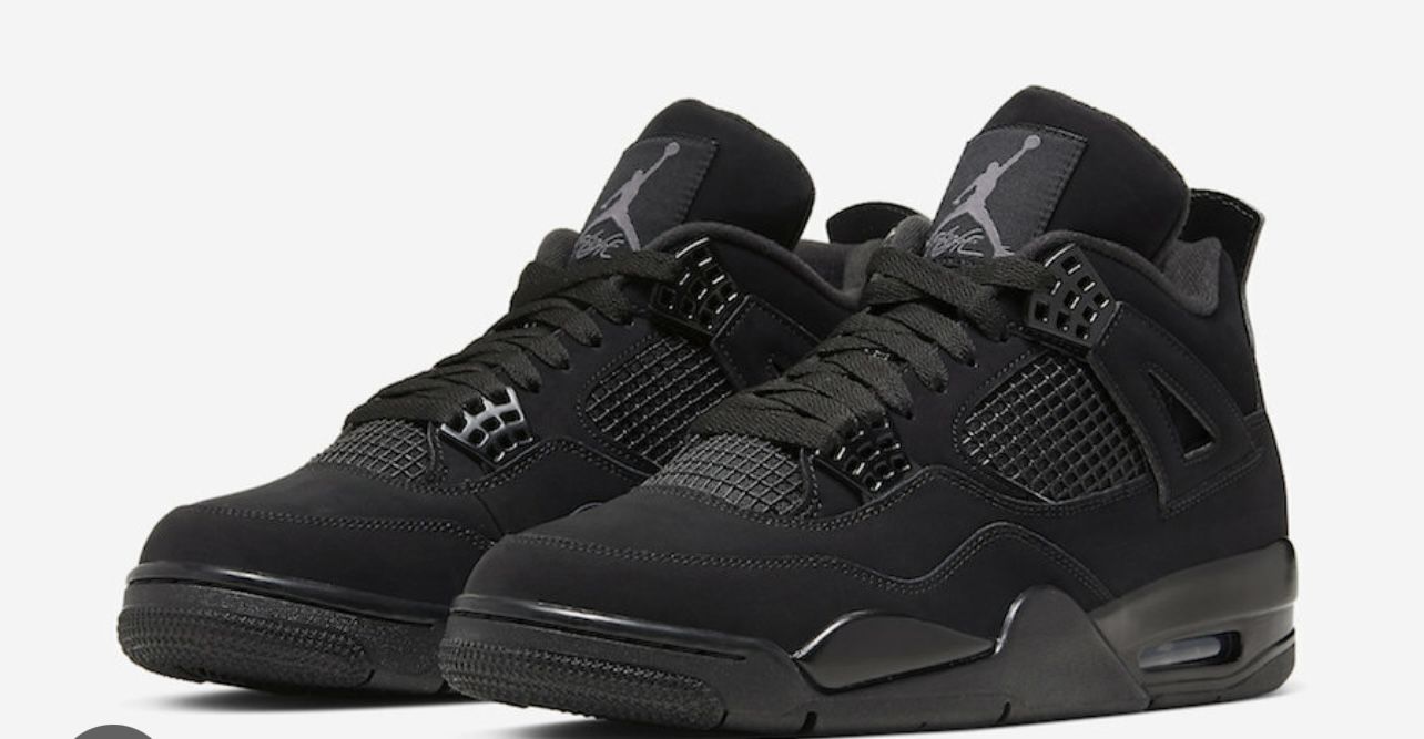 Jordan Retro 4 Black cat 