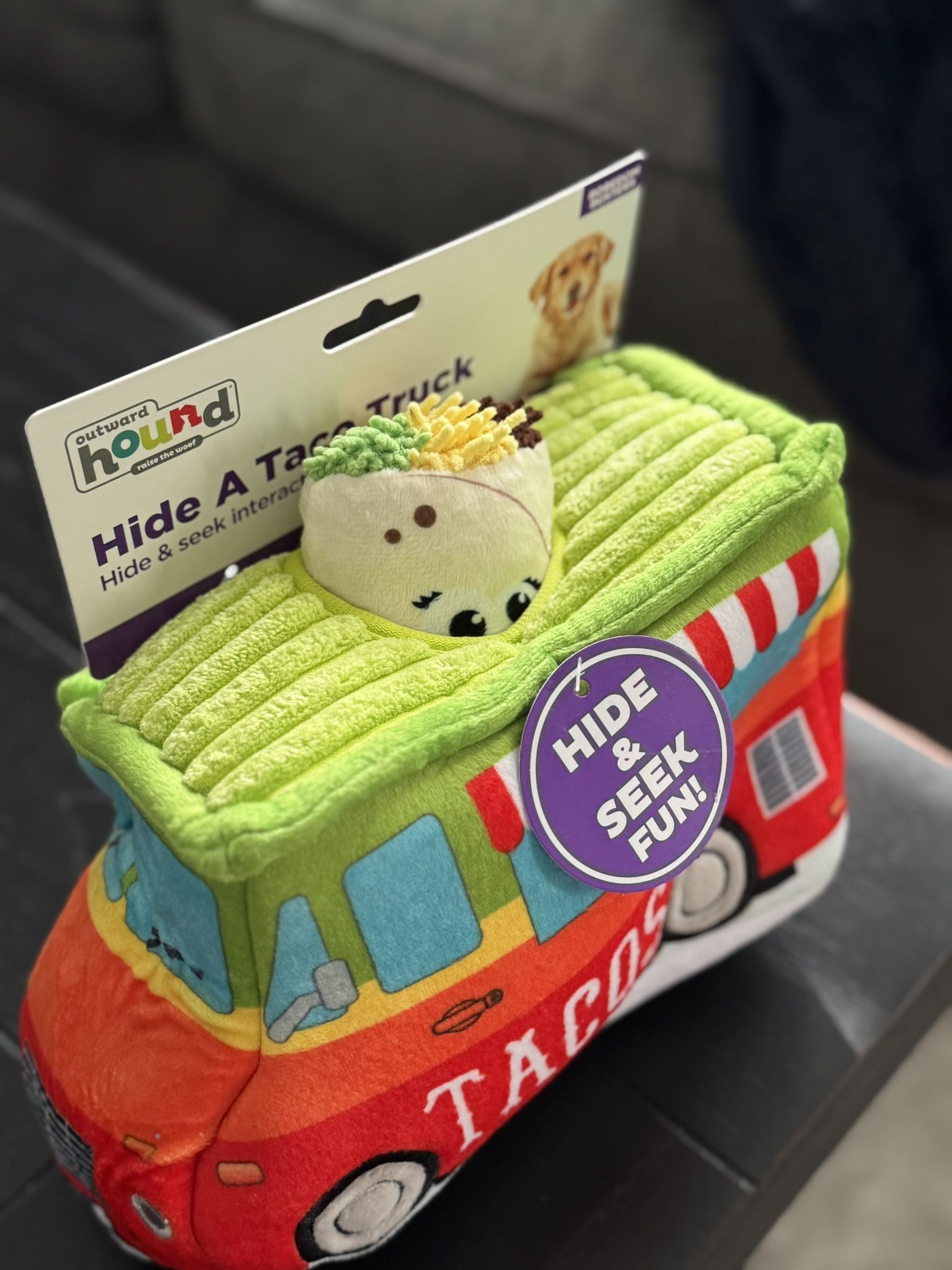 Taco Truck Puzzle Toy for Dogs