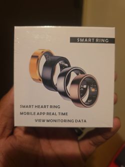 Smart Heart Ring Health Monitoring Wearable