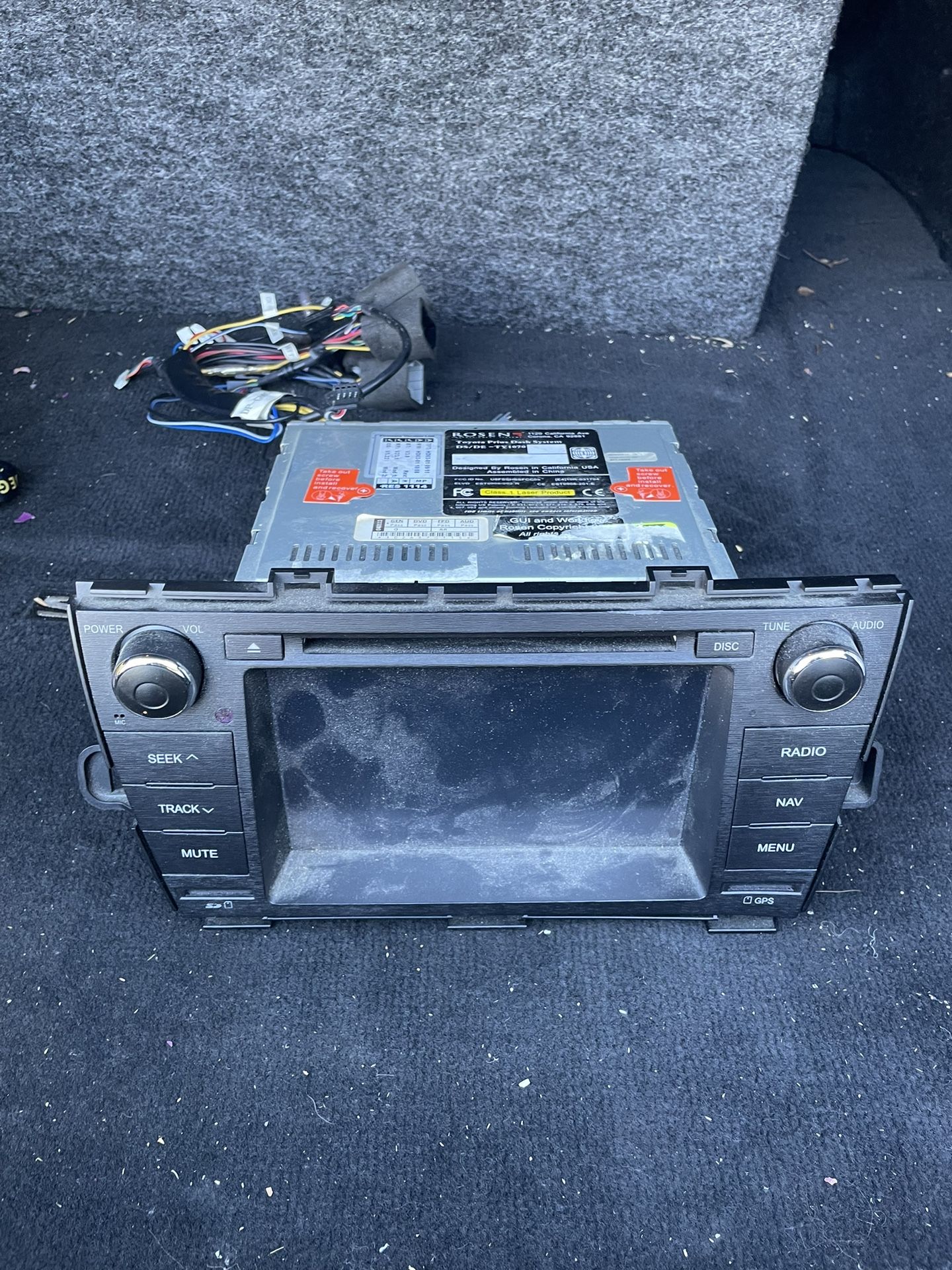 Toyota Prius Radio