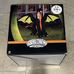 Halloween 7 Foot Inflatable Dragon