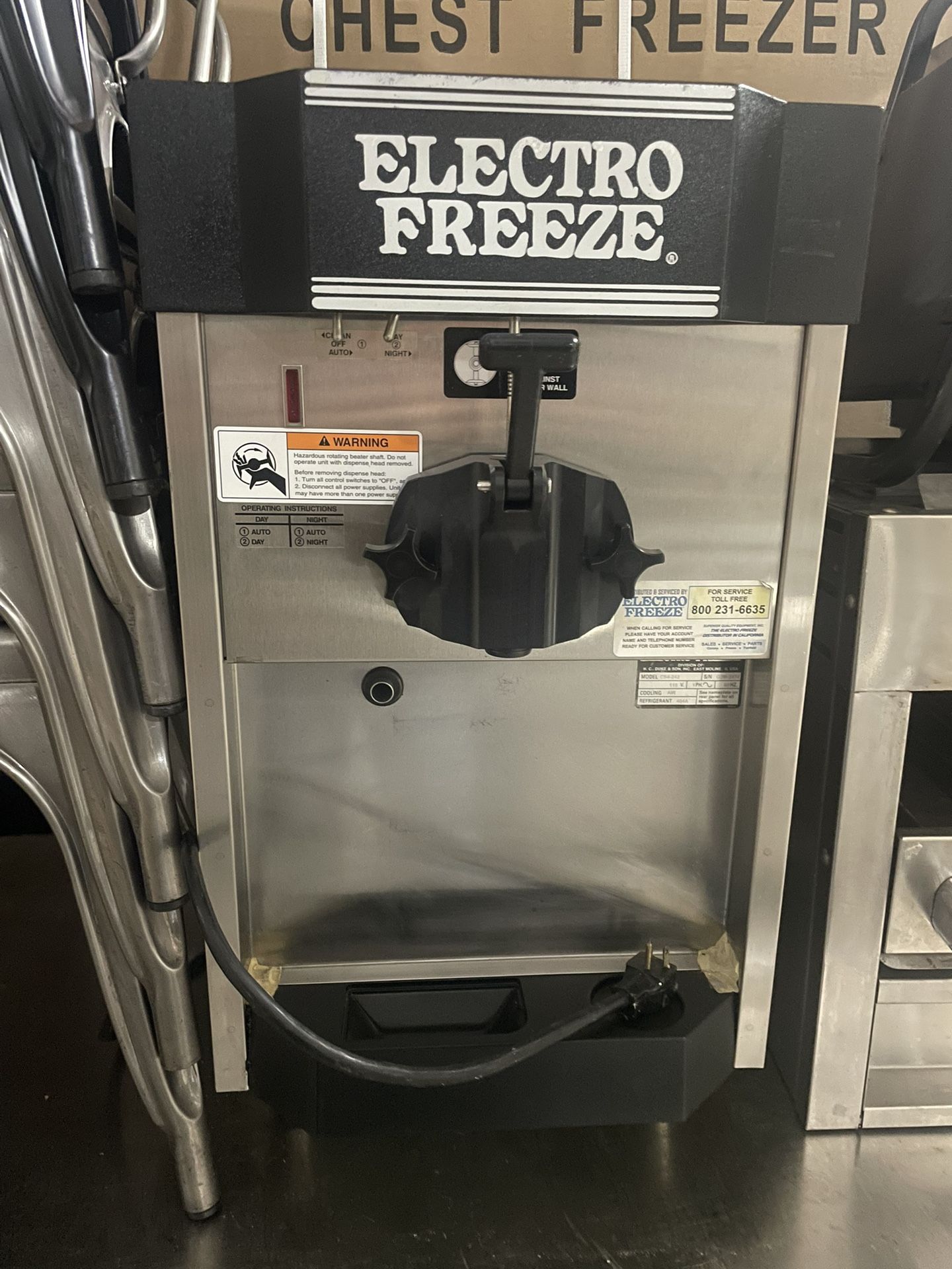 Used Electro Freeze CS4-242 Soft Serve Machine