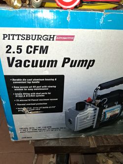 Ac vacuum pump