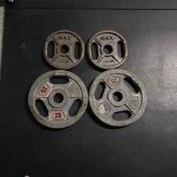Metal Weights 2x10 2x25