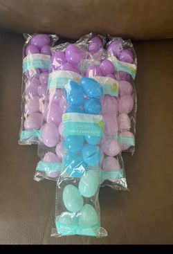 Plastic Easter Eggs 12ct & 6ct