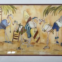 Long Board’s Rule Original Artwork By Local Artist