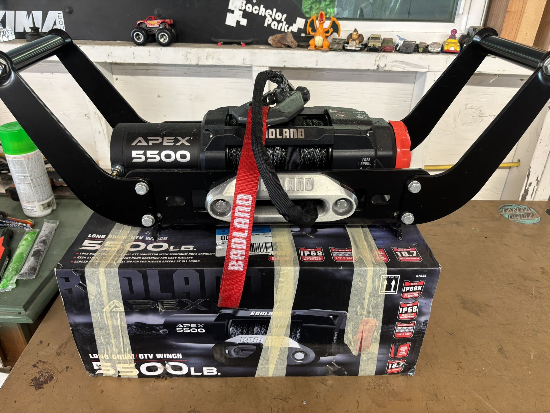 Never Used 5500 Apex Badlands Winch