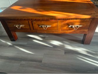 Solid Wood Coffee Table
