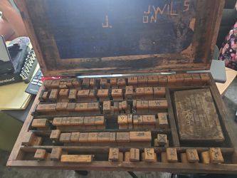 Old stamp set