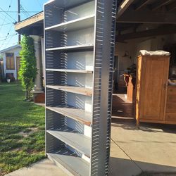 Metal book shelve