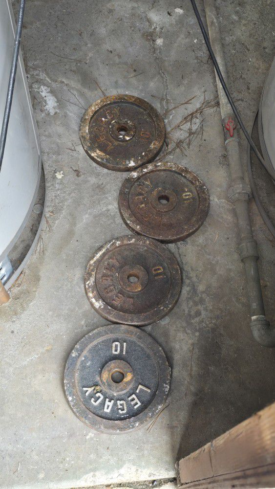10 Pound  Legacy Vintage Weights 