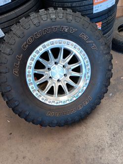 17x9 arena rims 6 lug 6x139 6x5.5 on used tires 35 1250 17