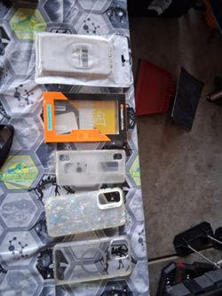 Lot of 5 Phone Cases Mixed Styles