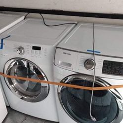 Samsung Washer And Gas Dryer Set For $680