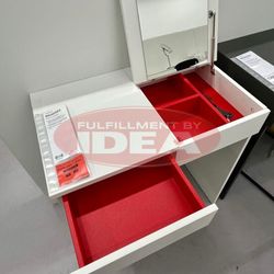 IKEA: Brimnes Makeup Vanity and Dressing Table, White