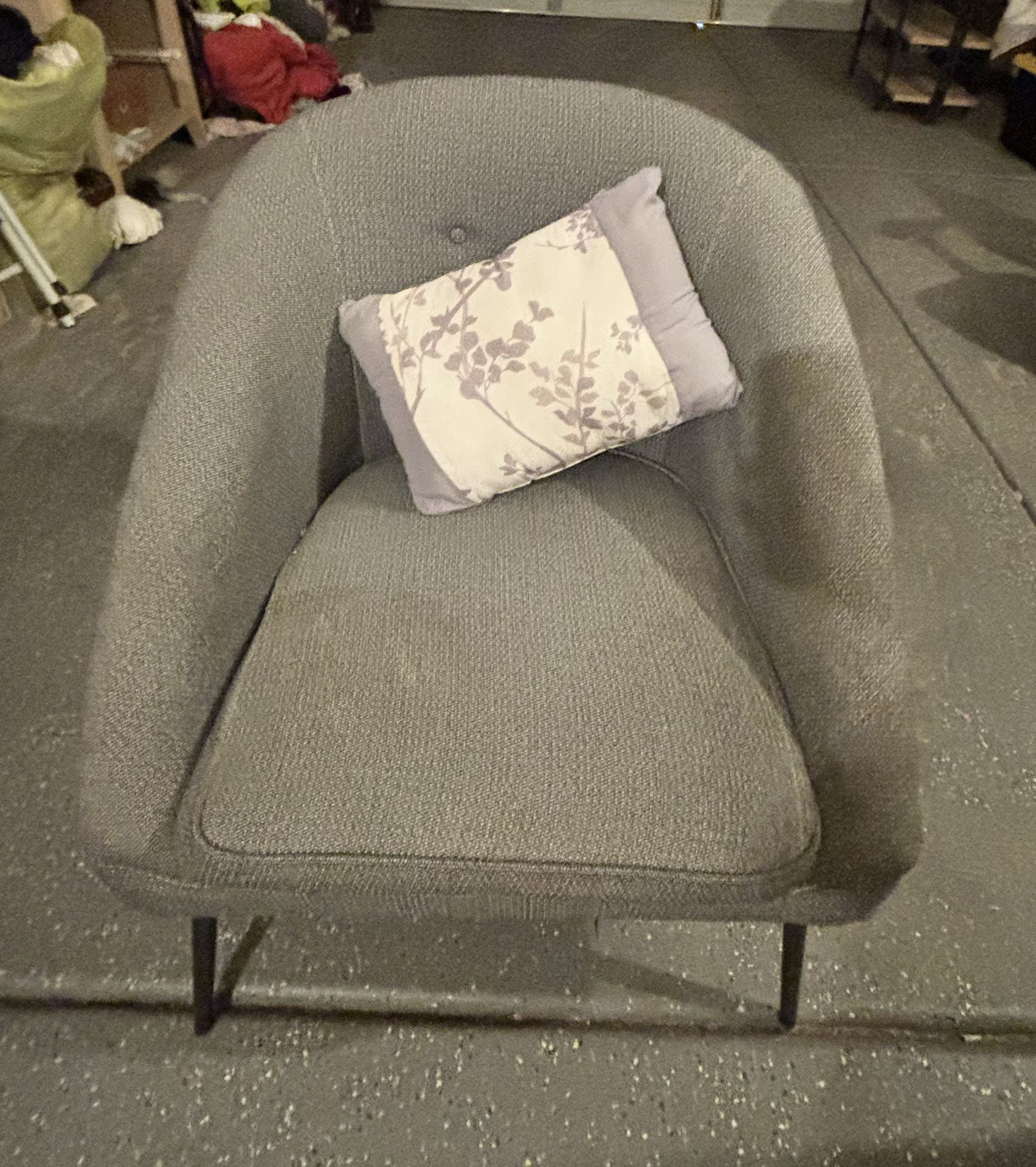 Grey Accent Chair