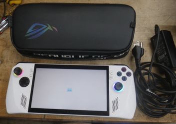 ASUS ROG Ally RC71L White Handheld Gaming Console 512gb Windows 1080p PRE OWNED. TESTED. IN A GOOD WORKING ORDER. F(contact info removed)5.