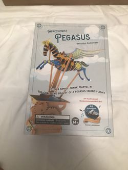Impressionist Pegasus Wooden Puzzle 