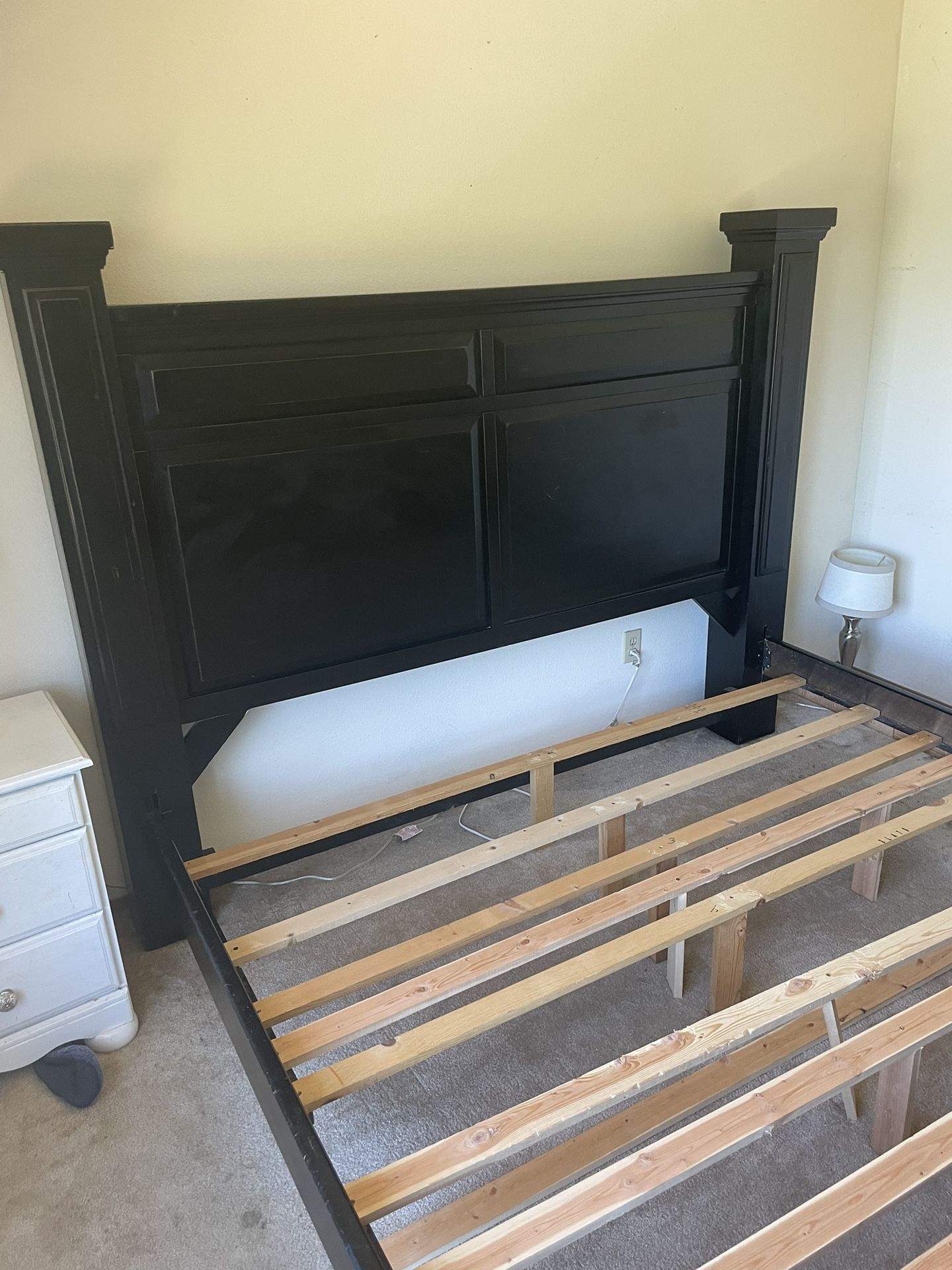 King Wood Bed Frame