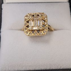 Vintage Style Gold Ring 
