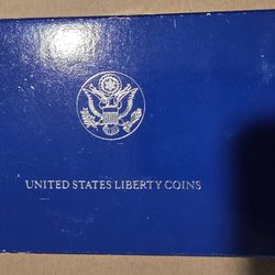 1986 S 2 coin Statue of Liberty Commemorative
