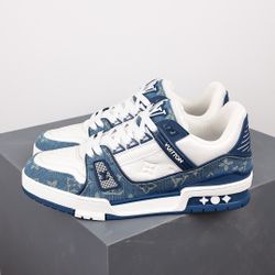 Louis Vuitton Blue Shoes 