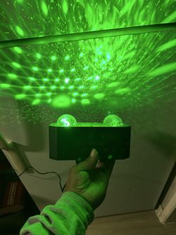 DJ Lights. New different, Colors, Three Lasers. $50. For. 2.