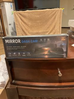 Nortech Mirror Dash Cam with Camera 4K Full HD