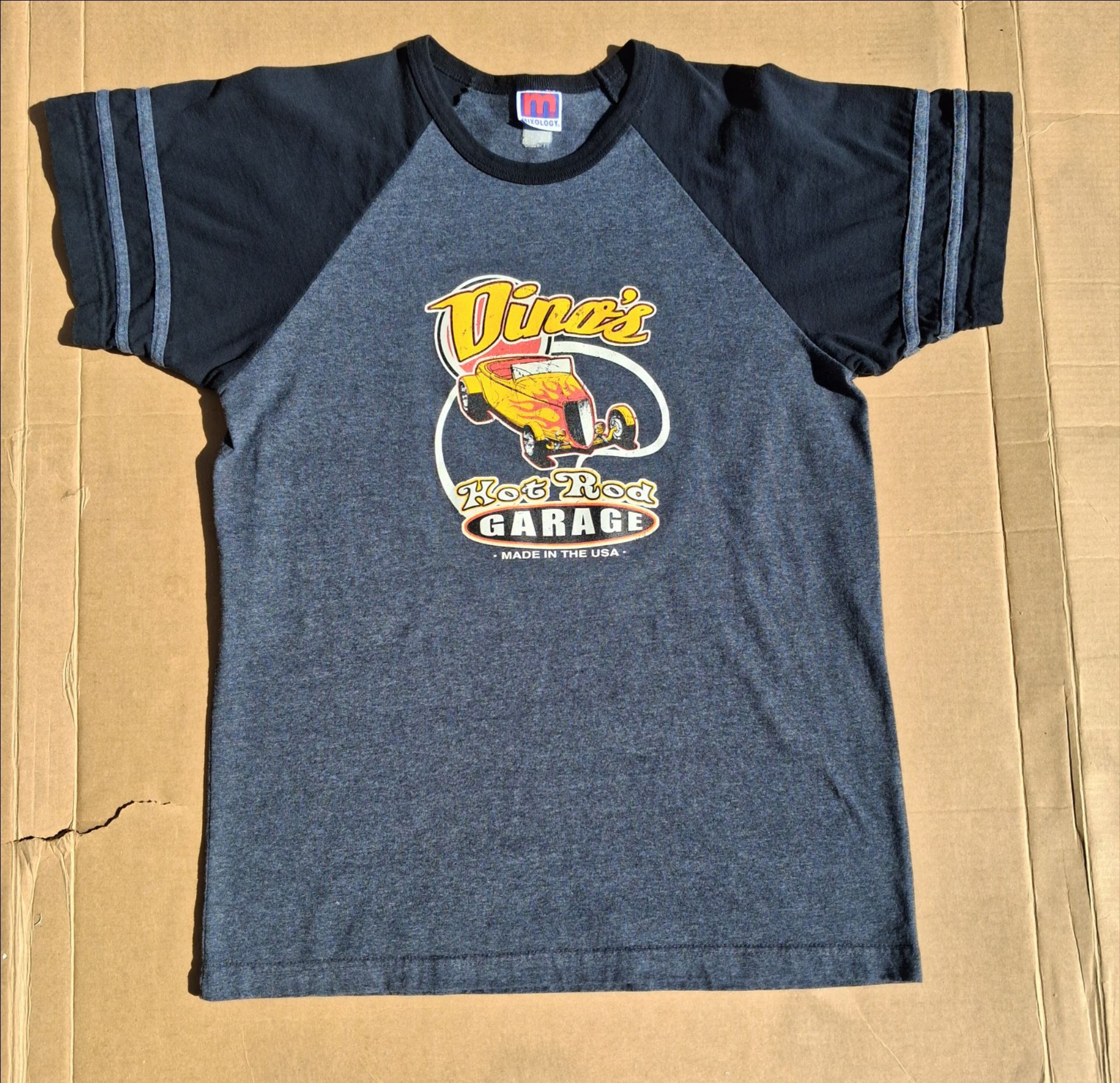 Vintage Dino's Hot Rod Garage shirt