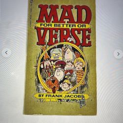 Mad  For Better Or Verse  Book