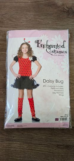 Enchanted Costumes Daisy Bug Girls Costume Size L