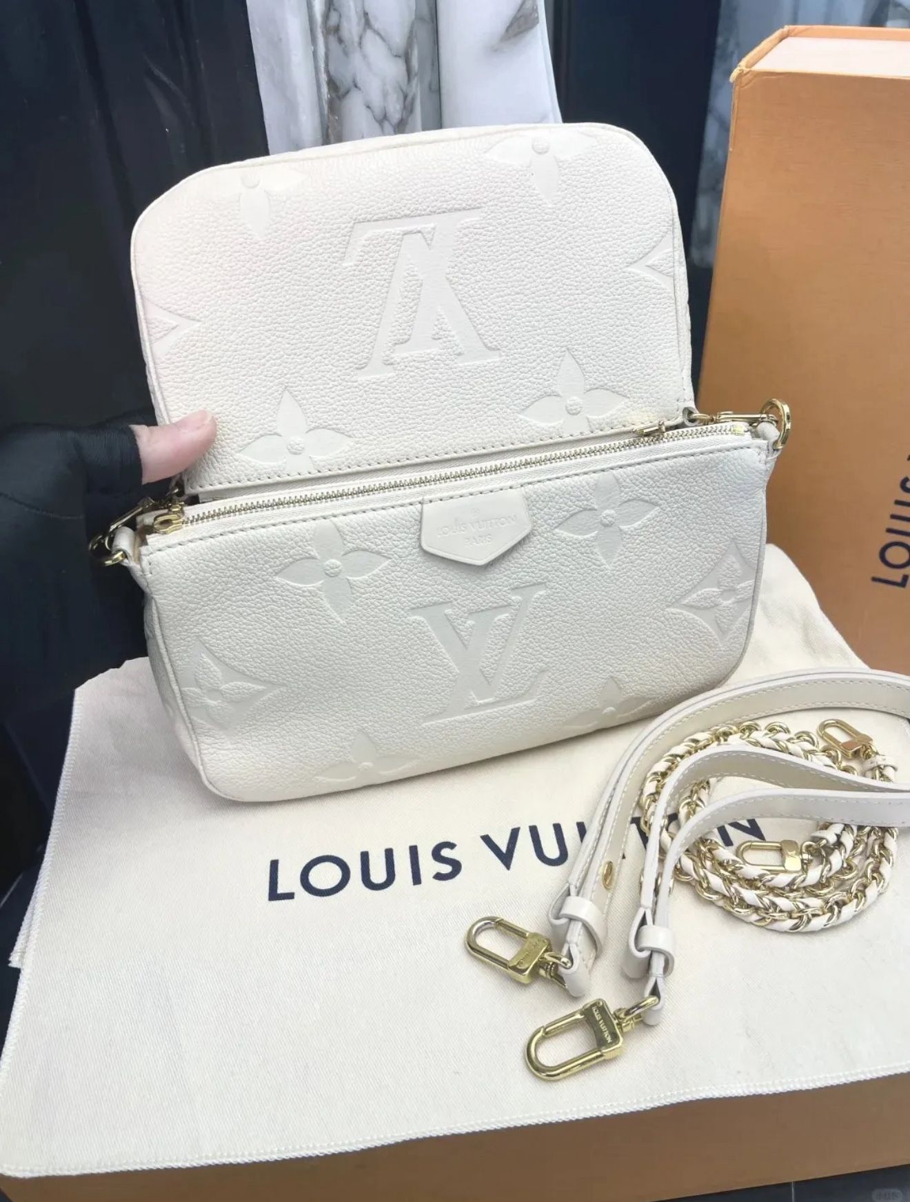White Louis Vuitton Bag For Women