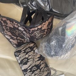 Bundle Deal Heels & Clutch 