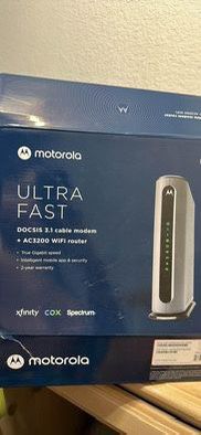Motorola modem/router Combo 