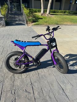6 Week old purple macfox 830 miles street ridden only stored indoors