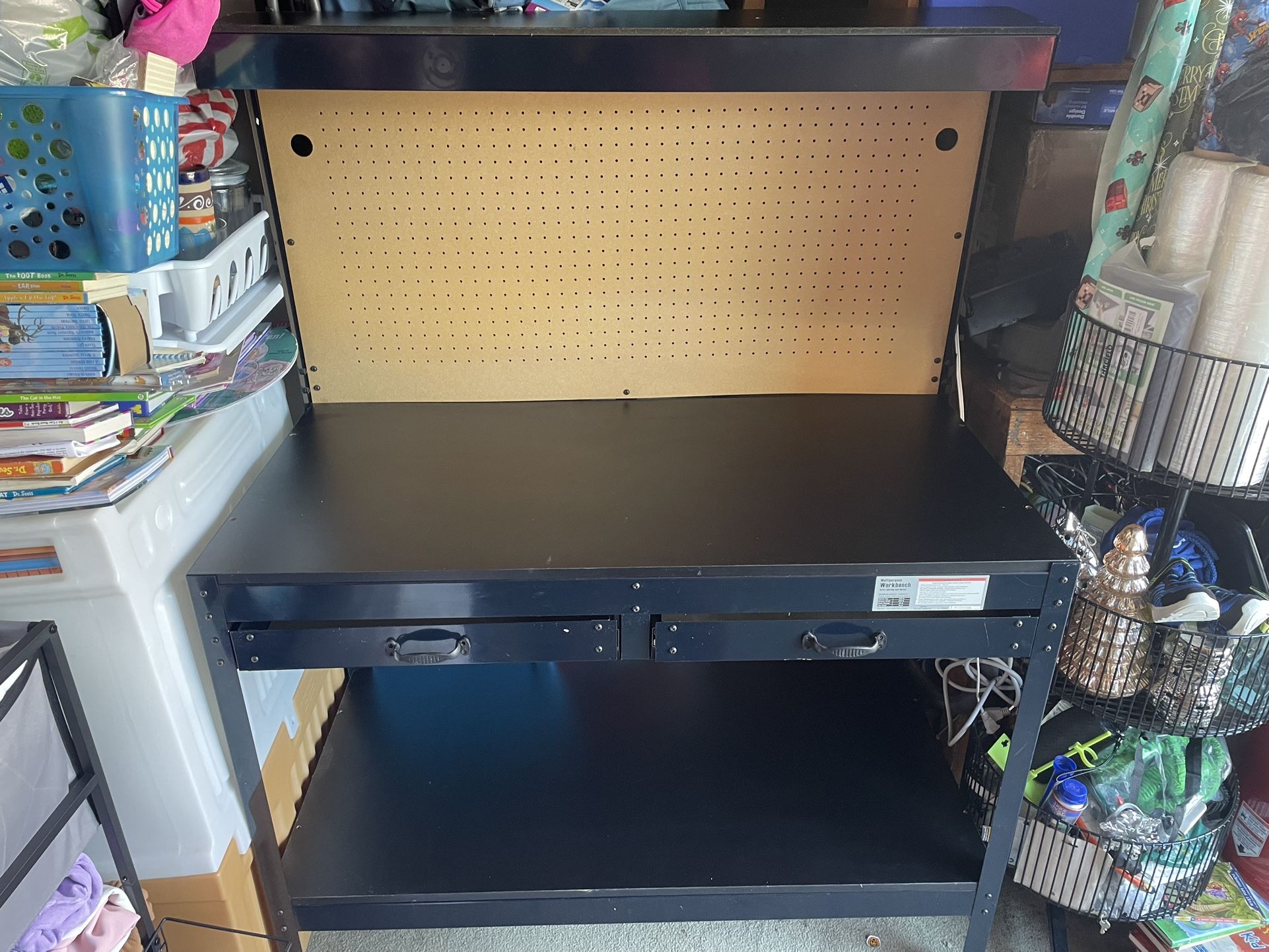Multiprupose Workbench with Lightning and Outlet