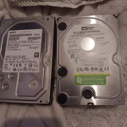 Two Hard Drives 2tb And 1tb Both $20
