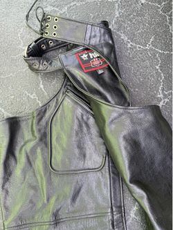 MENS LEATHER CHAPS