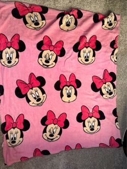 Baby mini mouse Blanket