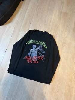 Amazing Cool Vintage Metallica Black Longsleeve Shirt 