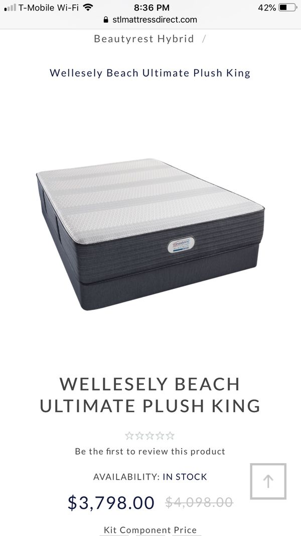 Beautyrest Platinum Hybrid King Mattress For In Mesa Az Offerup Beautyrest Platinum Hybrid King Mattress