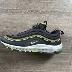 Nike Air Max 97 Undefeated Black Volt Men’s Size 10.5