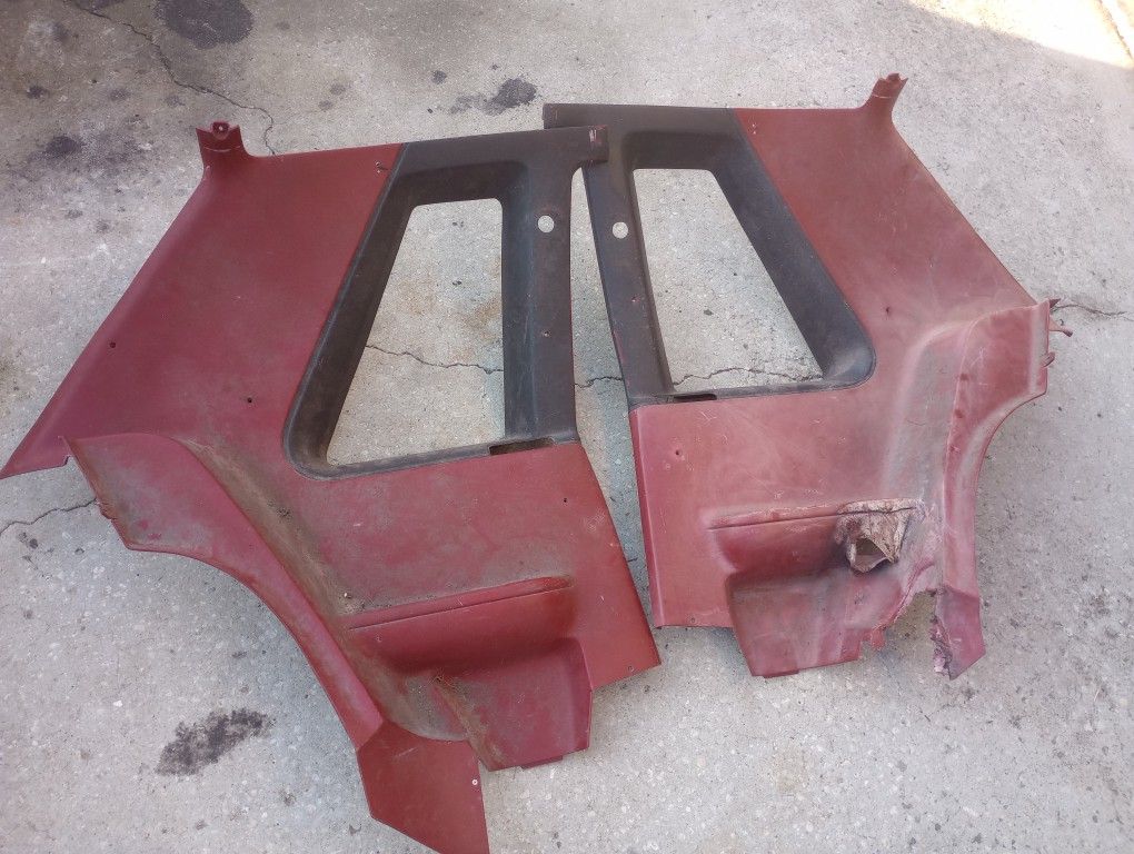 79 To 93 Ford Mustang Fox Body Notch Coupe Interior Rear Seat Back Side Panels