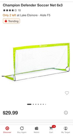 Champion defender soccer net