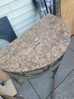 crescent table