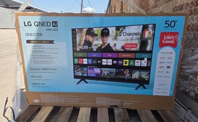 50qned75B 50” Lg smart 4k Qned hdr tv