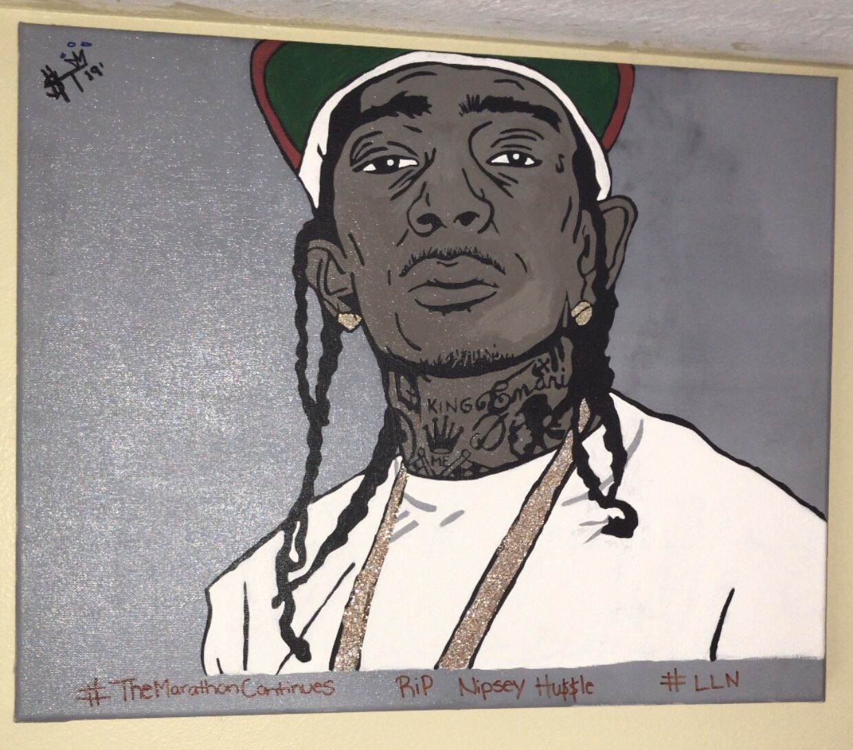 Nipsey Hussle Painting