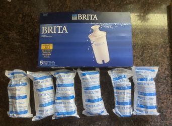 6 New In Sealed Package Brita Water Filters
