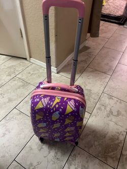 Kids carry on luggage suitcase