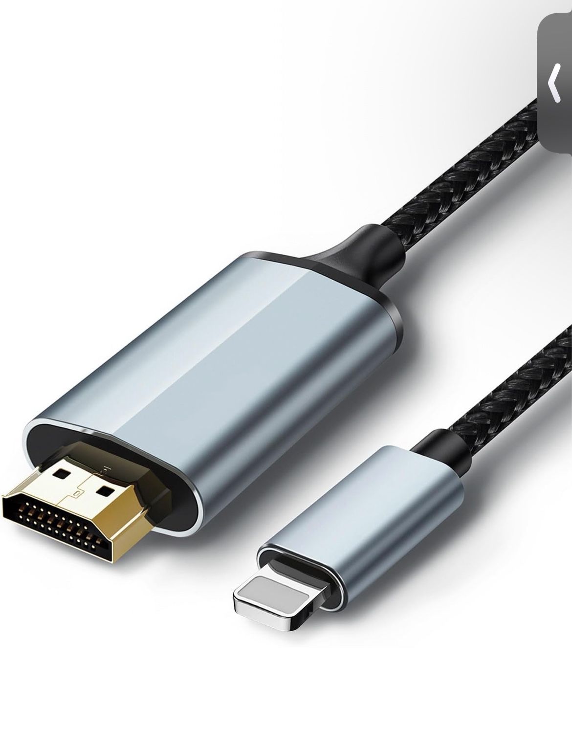 Lightning to HDMI Adapter •